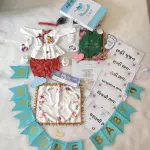 cotton chatti ceremoney/ name ceremoney kit for baby boy
